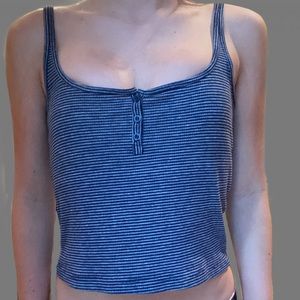 Cute vintage Brandy Melville stripped tank top.
